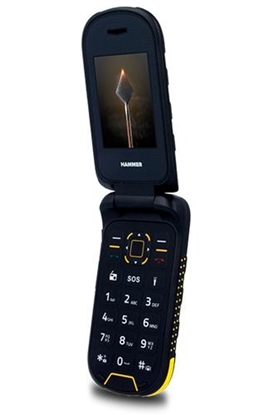 Attēls no Telefon komórkowy myPhone HAMMER Bow Brak danych Dual SIM Czarno-żółty