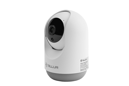 Attēls no Tellur Smart WiFi Indoor Camera 3MP, UltraHD, Autotracking, PTZ white