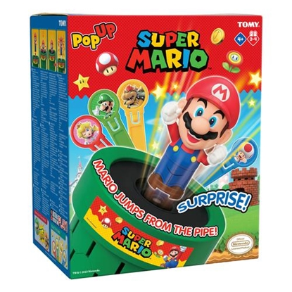 Picture of Tomy Pop Up Mario Board game Fine motor skill (dexterity)
