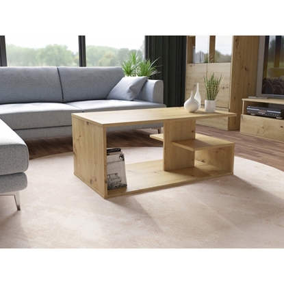 Picture of Topeshop ŁAWA DALLAS ARTISAN coffee/side/end table Coffee table Free-form shape 1 leg(s)