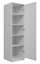 Attēls no Topeshop SD-50 BIEL KPL bedroom wardrobe/closet 5 shelves 1 door(s) White