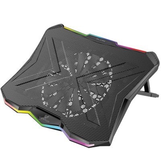 Изображение Vertux Glare Notebook Cooled Gaming Stand 2x USB LED
