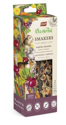 Attēls no VITA HERBAL Smakers Grandmother's Bed - treat for rodents and rabbit - 2 pcs.