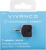 Изображение Vivanco adapter 3,5mm - 2x3,5mm (39269)
