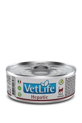 Picture of Wet cat food - FARMINA VET LIFE NATURAL DIET CAT HEPATIC 85g