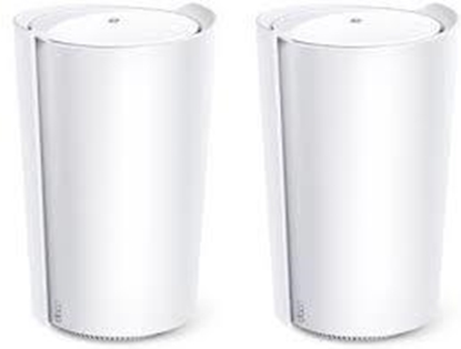 Picture of Wireless Router|TP-LINK|Wireless Router|2-pack|7800 Mbps|Mesh|Wi-Fi 6|IEEE 802.11a|IEEE 802.11b|IEEE 802.11g|IEEE 802.11n|IEEE 802.11ac|IEEE 802.11ax|DECOX95(2-PACK)