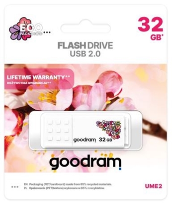 Изображение Zibatmiņa Goodram 32GB UME2 USB 2.0 Spring 
