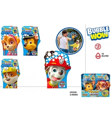 Изображение Ziepju burbuļu cimds Paw Patrol (150ml) Bubble WOW dažādas 3+ CB77359