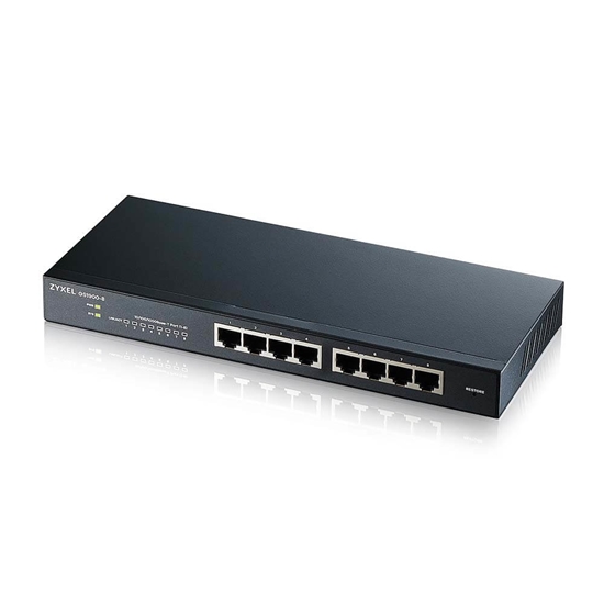 Изображение Zyxel GS1900-8 V2 8 Port GbE L2 smart switch