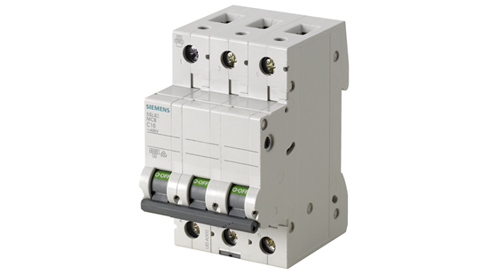 Picture of Automātslēdzis 5SL6313-7 6KA 3POL C13A