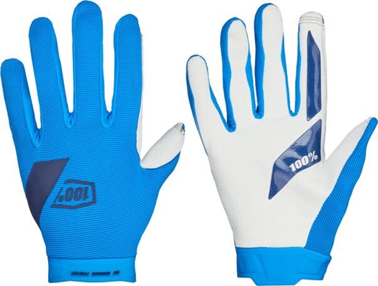 Picture of 100% Rkawiczki 100% RIDECAMP Womens Glove blue roz. XL (dugo doni 187-193 mm) (NEW)