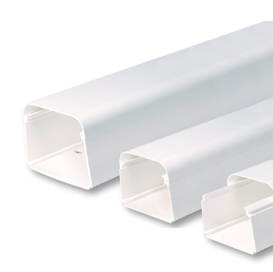 Picture of 65x50mm PVC kanāls, -20/+60oC, RAL9010, L=2m, eur/m