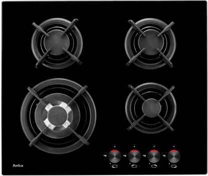 Picture of Amica PG6411SR hob Black Built-in Gas 4 zone(s)