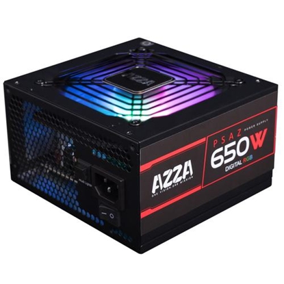 Picture of Azza PSAZ-650W(ARGB) power supply unit 20+4 pin ATX ATX Black