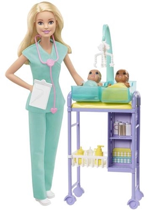 Attēls no Barbie Baby Doctor Doll