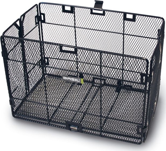 Picture of Basil Kosz na tylny baganik BASIL CATANIA, stalowy czarny (NEW)