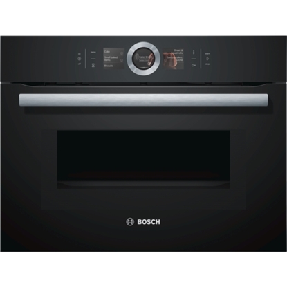 Attēls no Bosch Serie 8 CMG676BB1 oven 45 L 1000 W Black