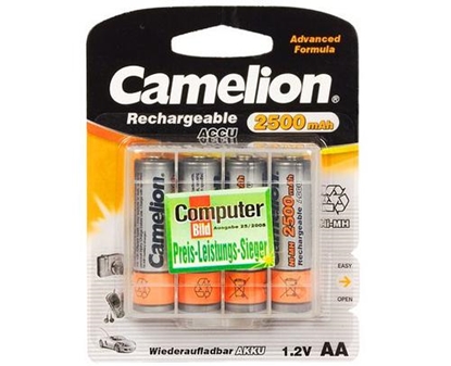 Изображение Camelion NH-AA2500-BC4 Rechargeable battery AA Nickel-Metal Hydride (NiMH)