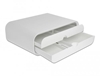 Изображение Delock Monitor Stand with two Drawers white