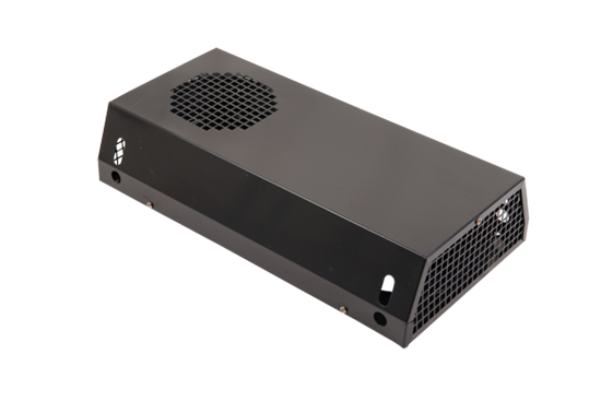 Picture of Diffuzors ārejais d160 dubultais COMBI GRID melns RAL9005