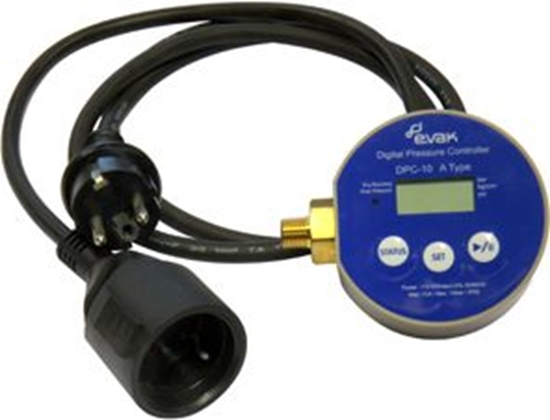 Picture of Digitāls spiediena relejs DPC 10A ar kontaktligzdu 0-10bar