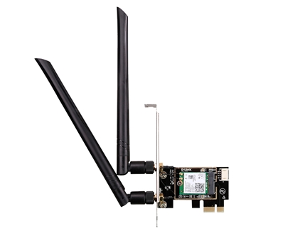 Attēls no D-Link DWA-X582 AX3000 Wi-Fi 6 PCIe Adapter with Bluetooth 5.0