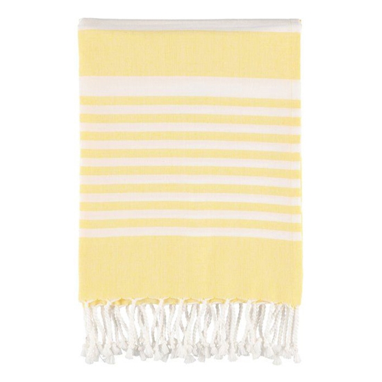 Picture of Dvielis 4Living Stripe dzeltens 80x150cm