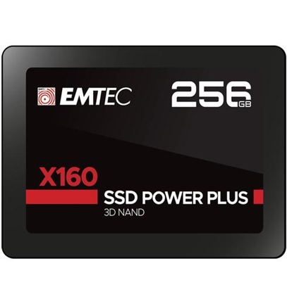 Attēls no Emtec X160 2.5" 256 GB Serial ATA III QLC 3D NAND