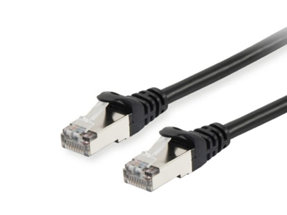 Picture of Equip Cat.6 S/FTP Patch Cable, 0.25m, Black
