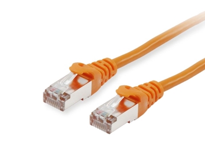 Picture of Equip Cat.6 S/FTP Patch Cable, 0.25m, Orange
