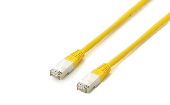 Picture of Equip Cat.6A Platinum S/FTP Patch Cable, 1.0m, Yellow