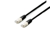 Picture of Equip Cat.6A Platinum S/FTP Patch Cable, 10m, Black