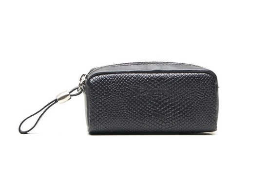 Picture of ESQUIRE KEY CASE WITH ZIPPER LIZZY, Black 