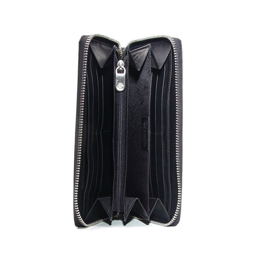 Picture of ESQUIRE LARGE ZIPPER WALLET LIZZY, Black