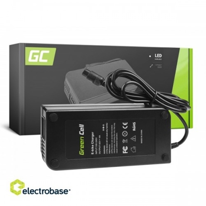 Изображение Green Cell Charger 42V 4A (3 pin) for EBIKE batteries 36V ACEBIKE14