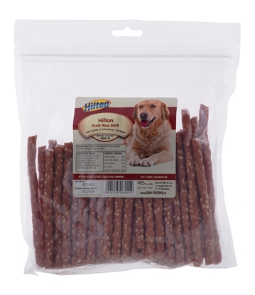 Picture of HILTON Duck rice stick - dog chew - 500g