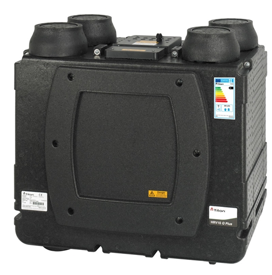 Picture of HRV10.25 Q Plus BC Eco 505m3/h@100Pa