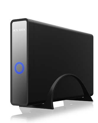 Picture of ICY BOX IB-382H-C31 HDD/SSD enclosure Black 2.5/3.5"