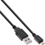 Attēls no Kabel USB InLine USB-A - microUSB 2 m Czarny (31720Q)