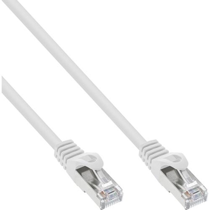 Picture of InLine Patchcord SF/UTP, Cat.5e, biały 10m (72500W)