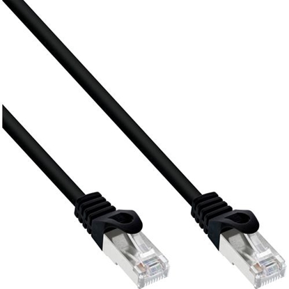 Picture of InLine Patchcord SF/UTP, Cat.5e, czarny 20m (72520S)