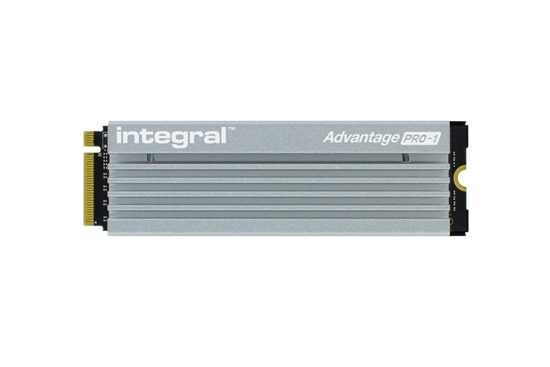 Изображение Integral 1 TB (1000 GB) ADVANTAGE PRO-1 M.2 2280 PCIE GEN4 NVME SSD WITH HEATSINK PCI Express 4.0 TLC