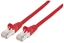 Attēls no Intellinet Network Patch Cable, Cat6, 10m, Red, Copper, S/FTP, LSOH / LSZH, PVC, RJ45, Gold Plated Contacts, Snagless, Booted, Lifetime Warranty, Polybag
