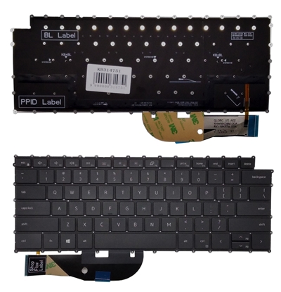 Attēls no Keyboard DELL XPS 9500, with backlight, US