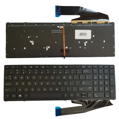 Attēls no Keyboard HP ZBook 17 G4, 15 G3, G4, 17 G3, G4, US