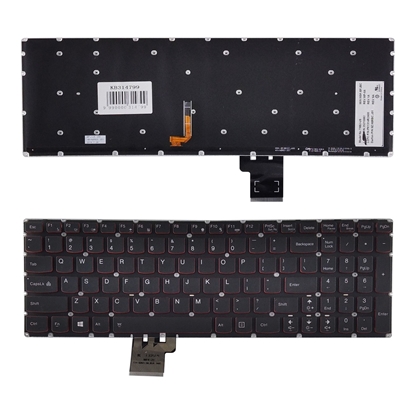 Изображение Keyboard LENOVO Erazer: Y50, Y50-70, Y70-70; Ideapad: U530, with backlight