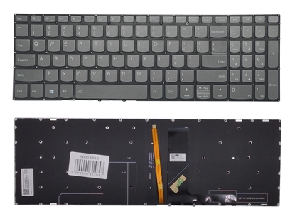 Attēls no Keyboard LENOVO IdeaPad 520-15ikb, red backlit, US