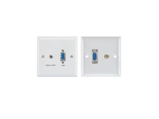 Picture of Komutāciju panelis THRU-VGA/AUDIO balts