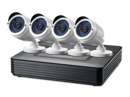 Picture of Level One DSK-4001 4-Channel CCTV Kit