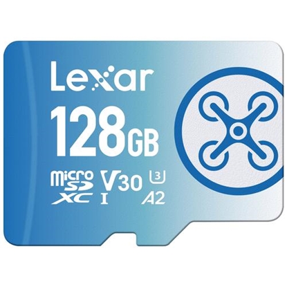 Изображение MEMORY MICRO SDXC 128GB UHS-I/LMSFLYX128G-BNNNG LEXAR